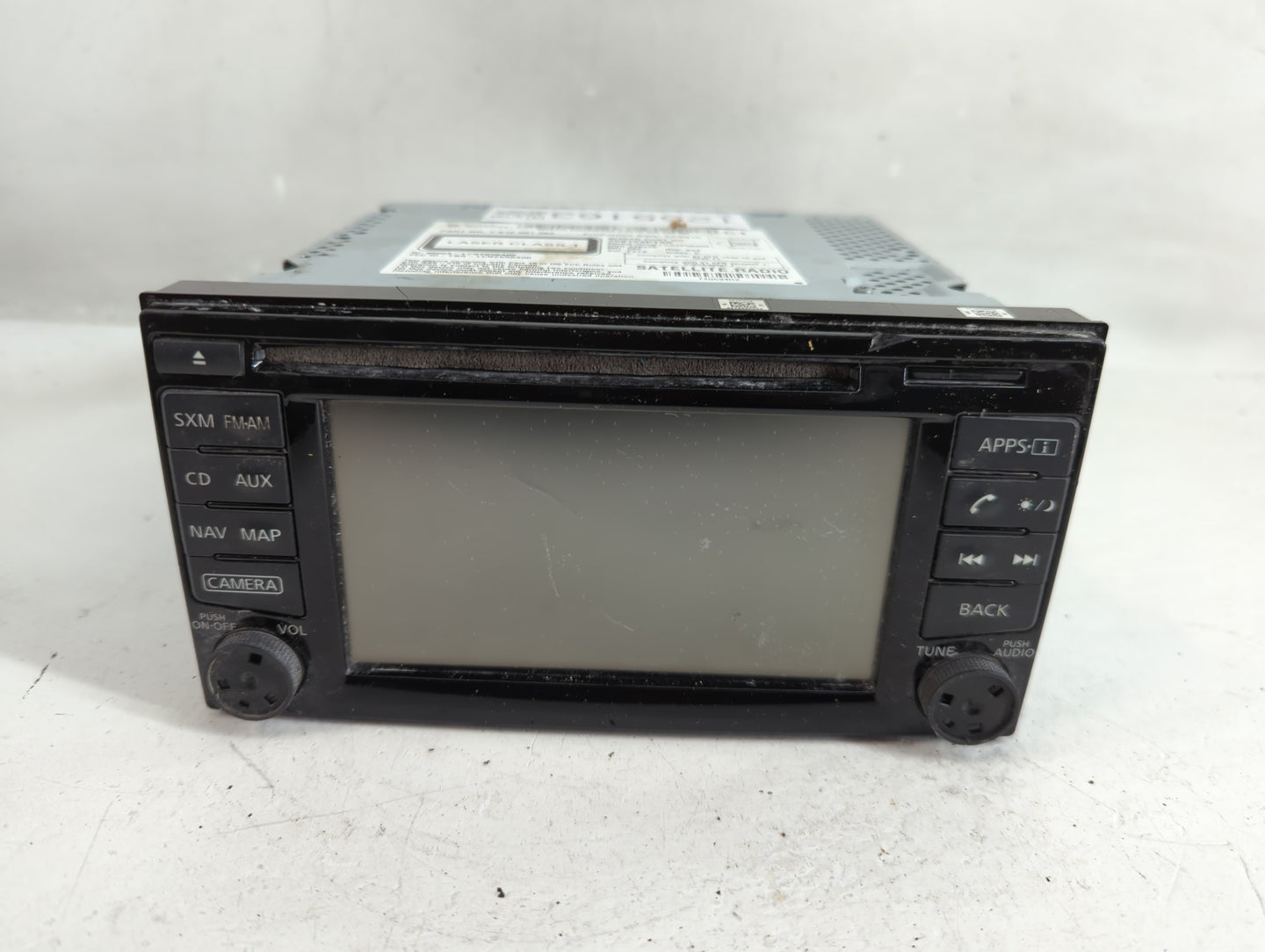 2016 Nissan Juke Radio AM FM Cd Player Receiver Replacement P/N:7 612 051 362 Fits OEM Used Auto Parts - Oemusedautoparts1.c