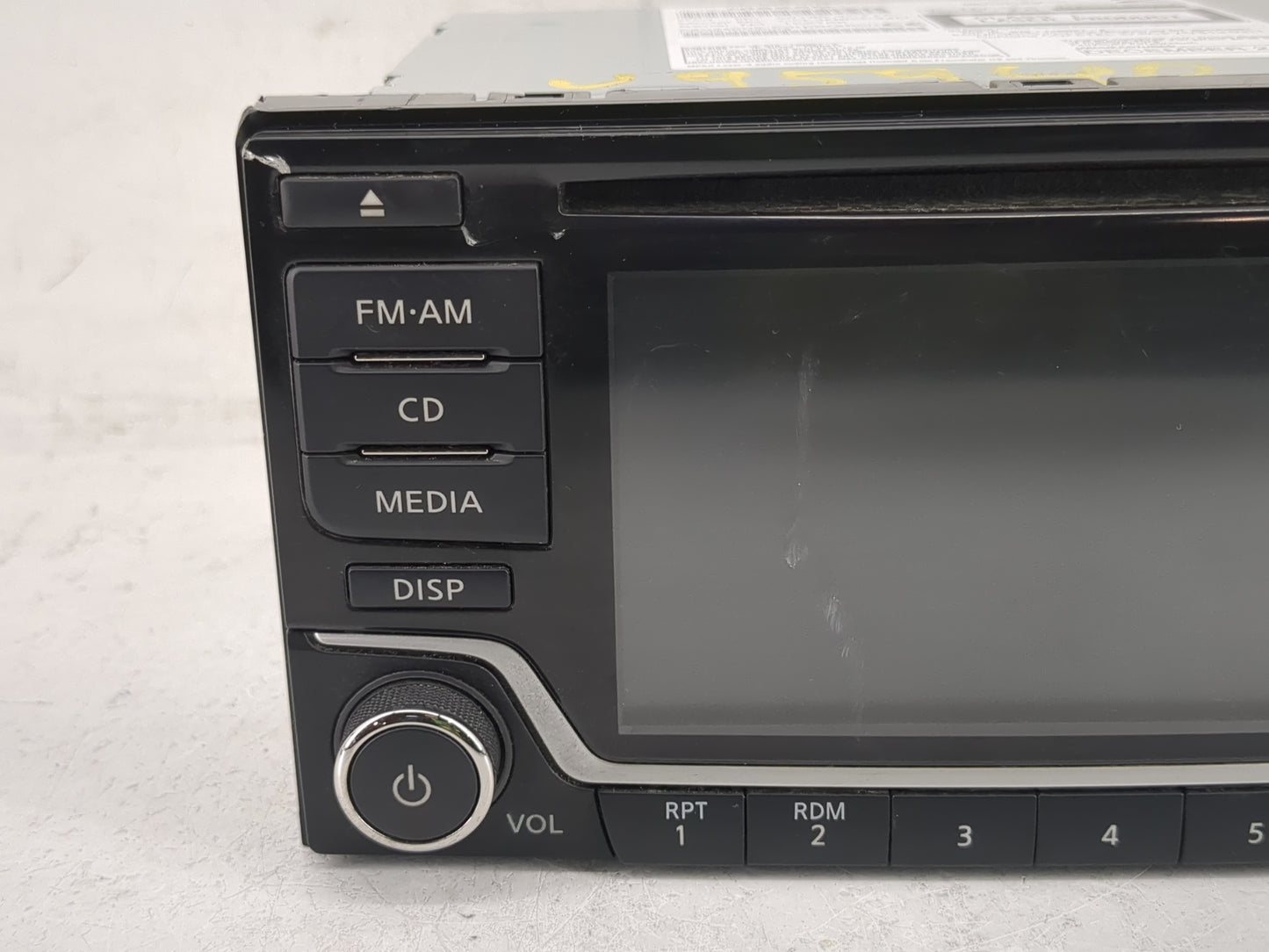 2016 Nissan Juke Radio AM FM Cd Player Receiver Replacement P/N:28185 3PT1A Fits OEM Used Auto Parts - Oemusedautoparts1.com