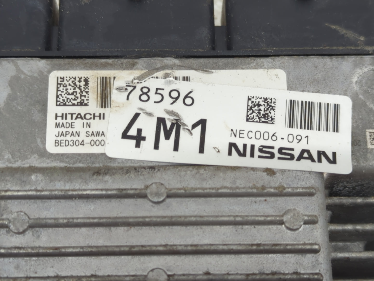 2015-2016 Nissan Juke PCM Engine Control Computer ECU ECM PCU OEM P/N:NEC006-091 Fits Fits 2015 2016 OEM Used Auto Parts - O