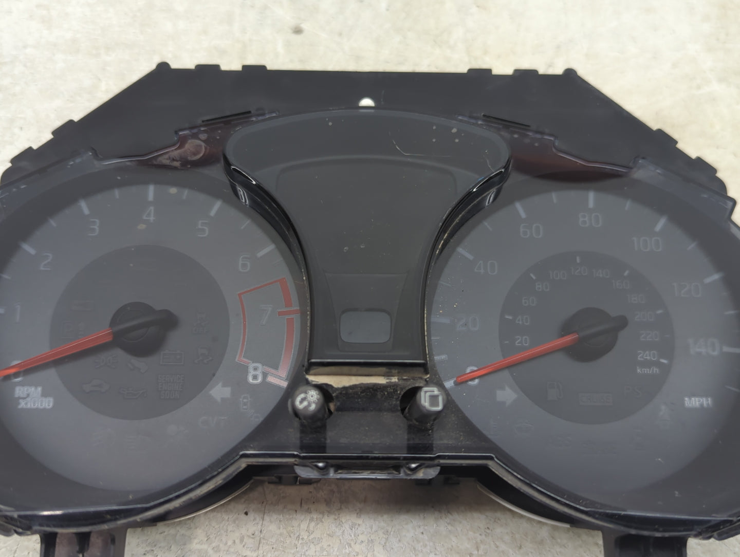 2016-2017 Nissan Juke Instrument Cluster Speedometer Gauges P/N:151120 0050 Fits Fits 2016 2017 OEM Used Auto Parts - Oemuse