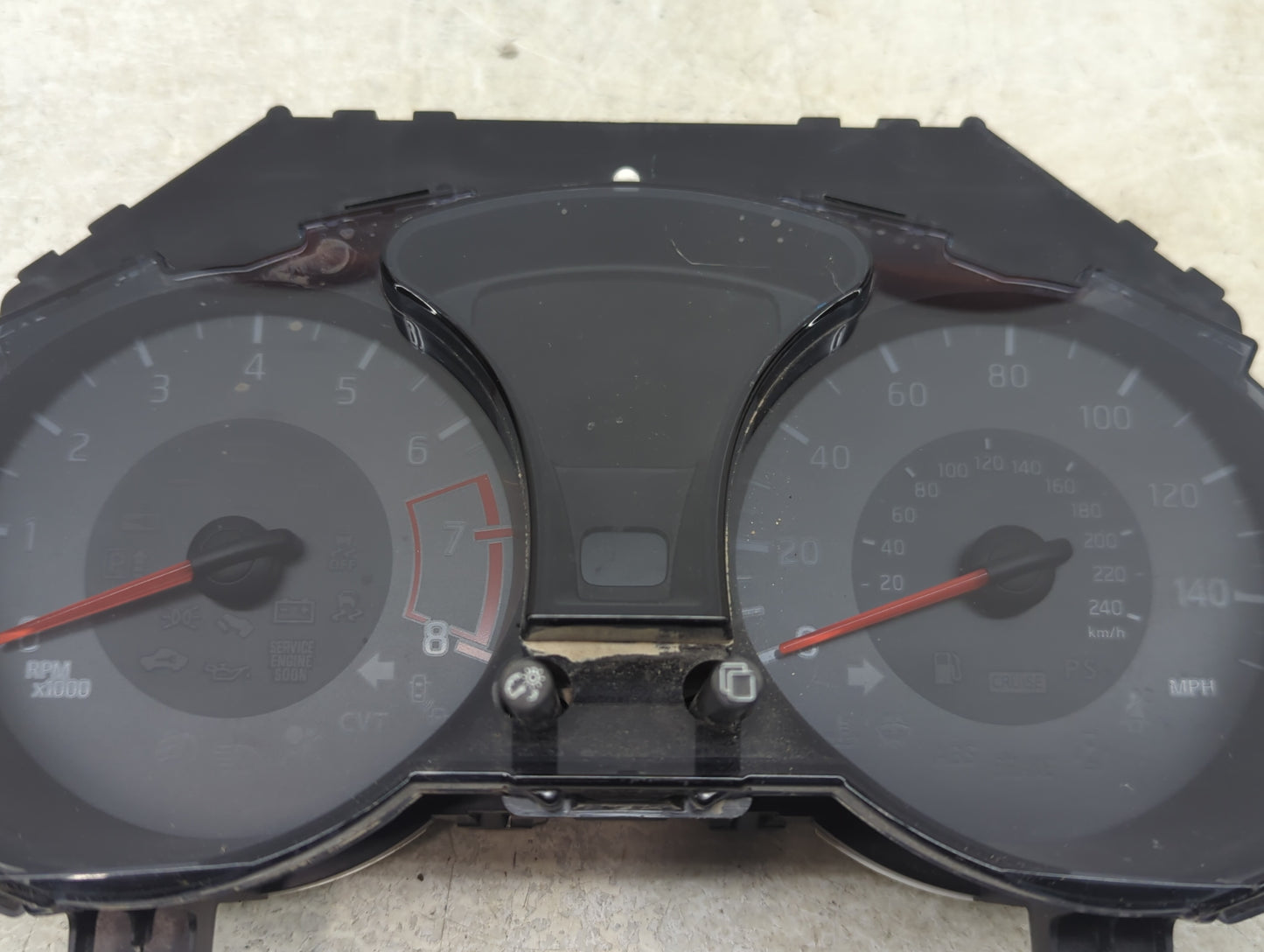 2016-2017 Nissan Juke Instrument Cluster Speedometer Gauges P/N:151120 0050 Fits Fits 2016 2017 OEM Used Auto Parts - Oemuse