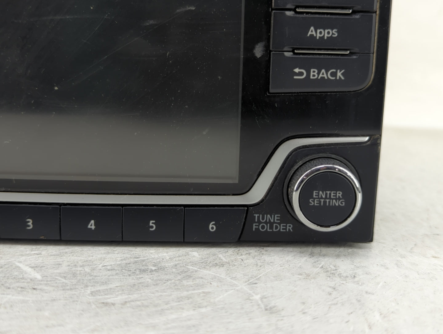 2016 Nissan Juke Radio AM FM Cd Player Receiver Replacement P/N:281853PT1A Fits OEM Used Auto Parts - Oemusedautoparts1.com