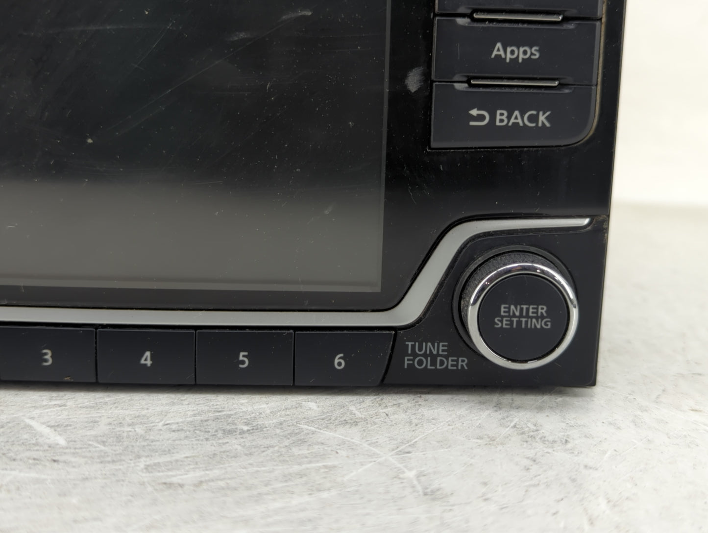 2016 Nissan Juke Radio AM FM Cd Player Receiver Replacement P/N:281853PT1A Fits OEM Used Auto Parts - Oemusedautoparts1.com