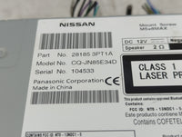 2016 Nissan Juke Radio AM FM Cd Player Receiver Replacement P/N:281853PT1A Fits OEM Used Auto Parts - Oemusedautoparts1.com