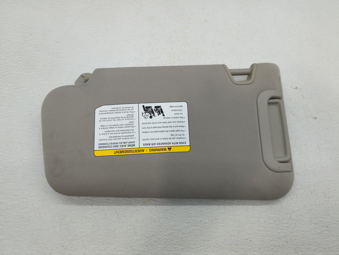 2016 Nissan Juke Sun Visor Shade Replacement Passenger Right Mirror Fits Fits 2015 2017 OEM Used Auto Parts - Oemusedautopar