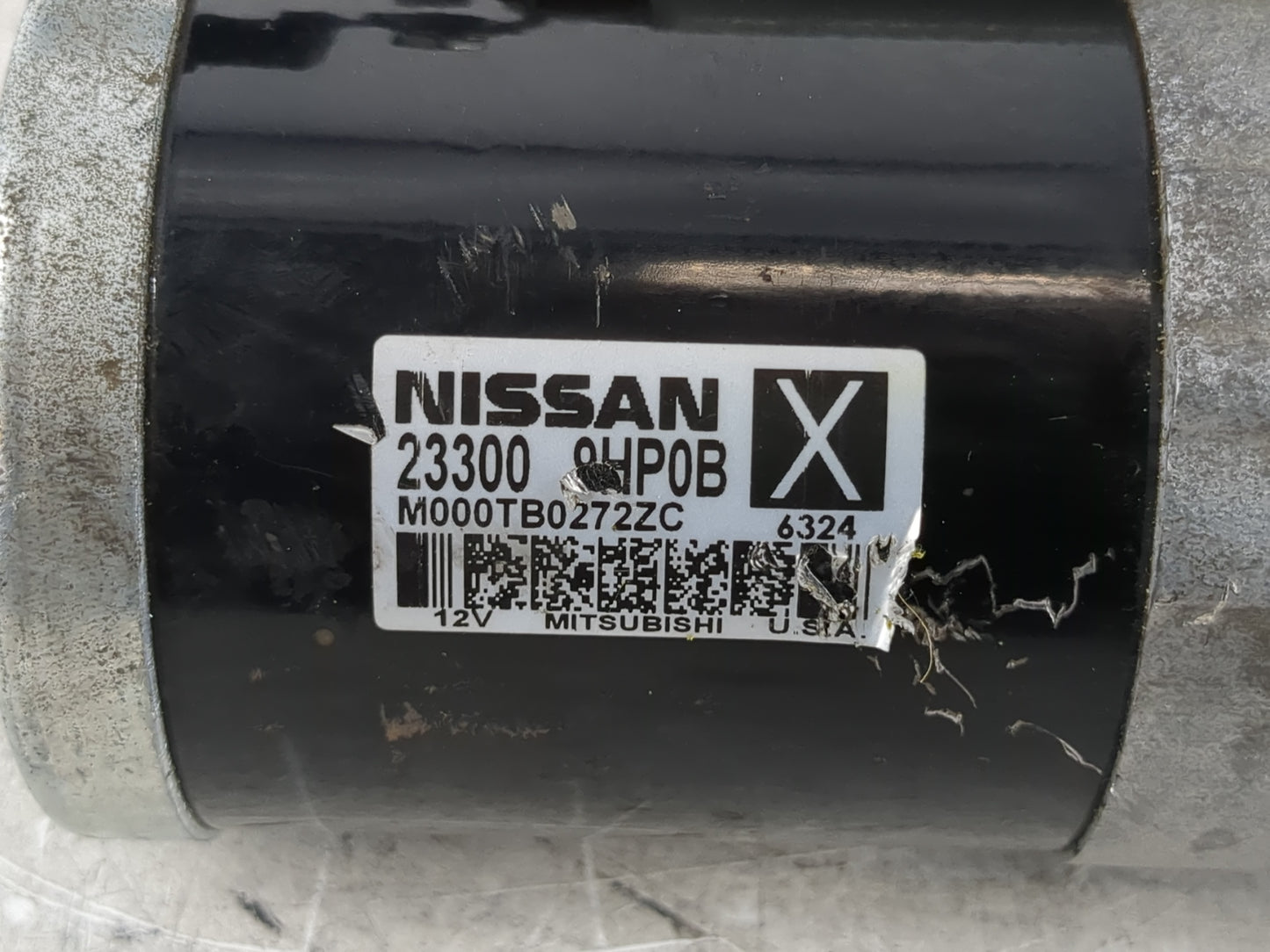 2016-2021 Nissan Maxima Car Starter Motor Solenoid OEM P/N:23300 9HP0B Fits Fits 2015 2016 2017 2018 2019 2020 2021 2022 OEM