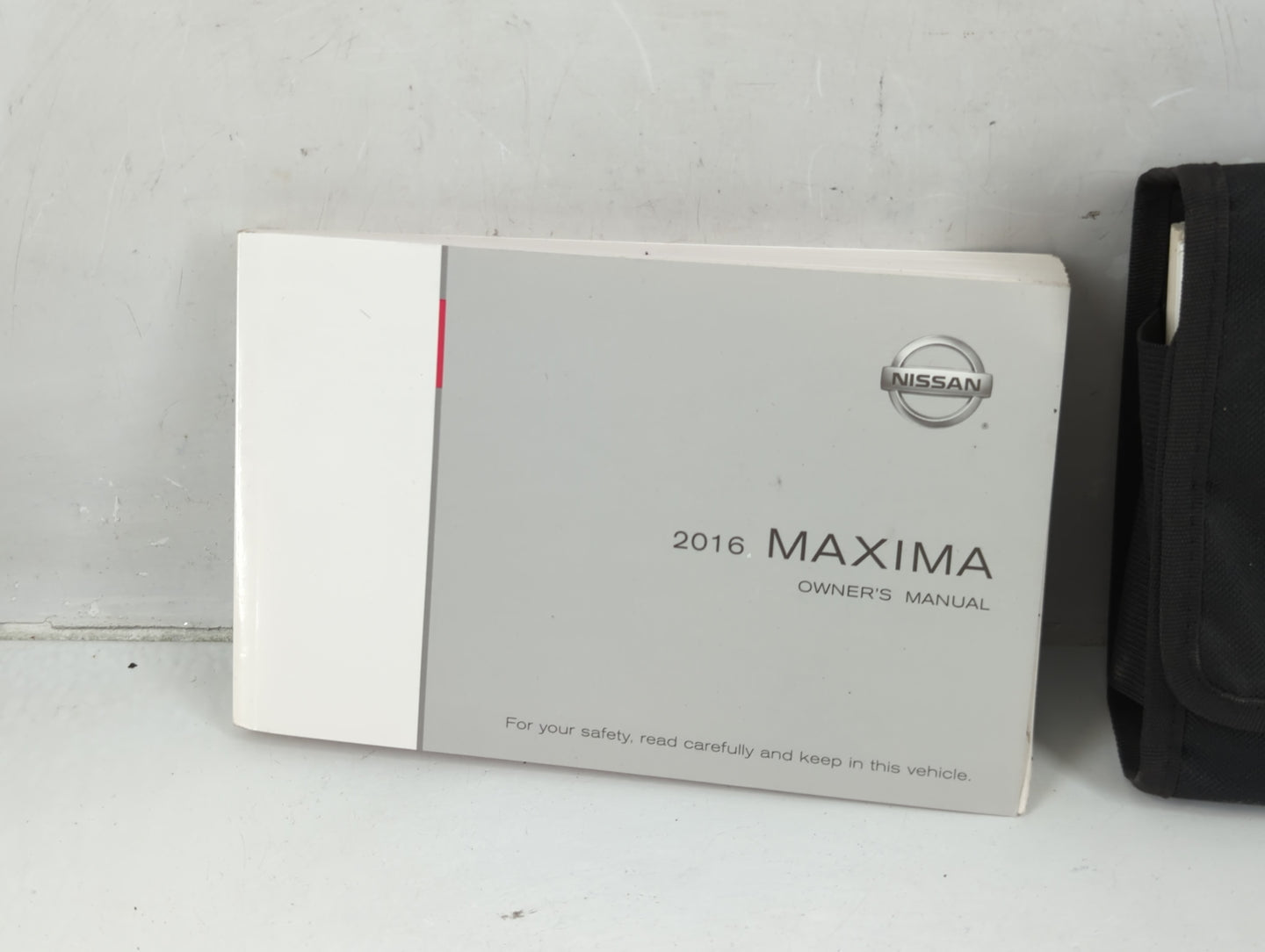 2016 Nissan Maxima Owners Manual Book Guide P/N:OM16EA 0A36U1 OEM Used Auto Parts - Oemusedautoparts1.com