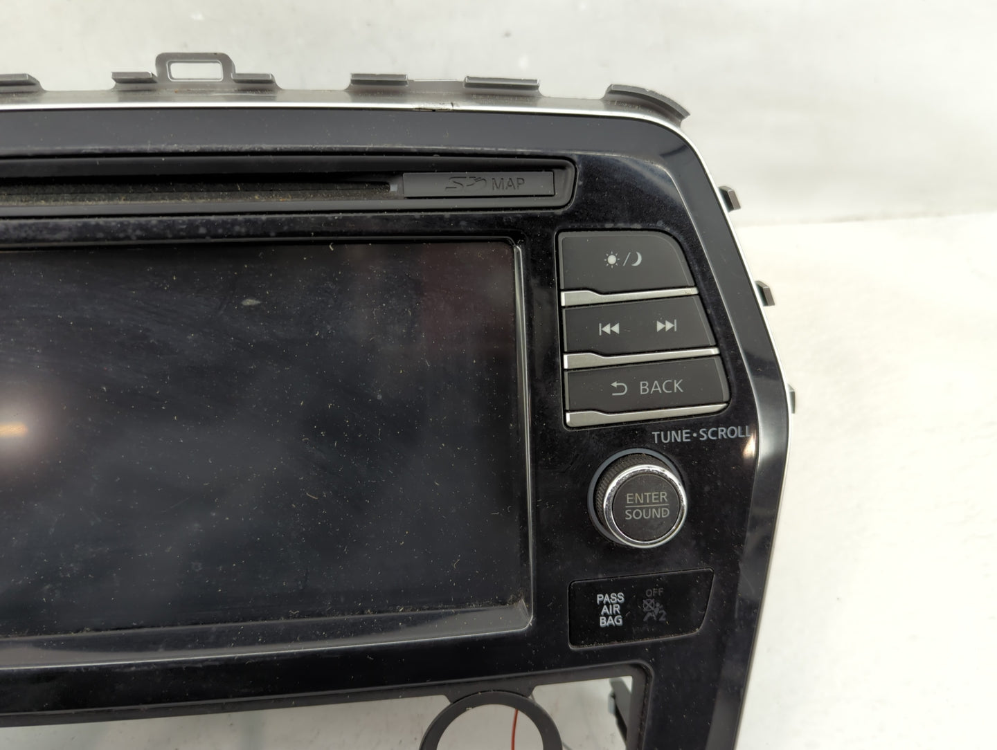 2016 Nissan Maxima Radio AM FM Cd Player Receiver Replacement P/N:25915 4RA0B Fits OEM Used Auto Parts - Oemusedautoparts1.c