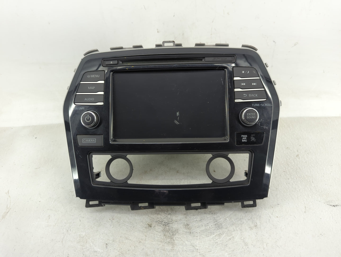2016 Nissan Maxima Radio AM FM Cd Player Receiver Replacement P/N:25915 9DE0A Fits OEM Used Auto Parts - Oemusedautoparts1.c