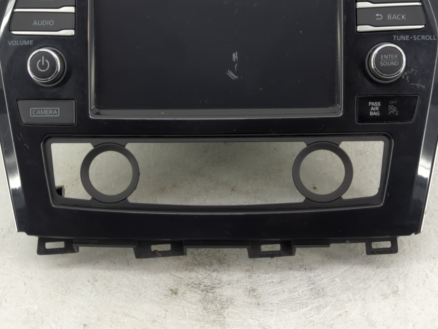2016 Nissan Maxima Radio AM FM Cd Player Receiver Replacement P/N:25915 9DE0A Fits OEM Used Auto Parts - Oemusedautoparts1.c