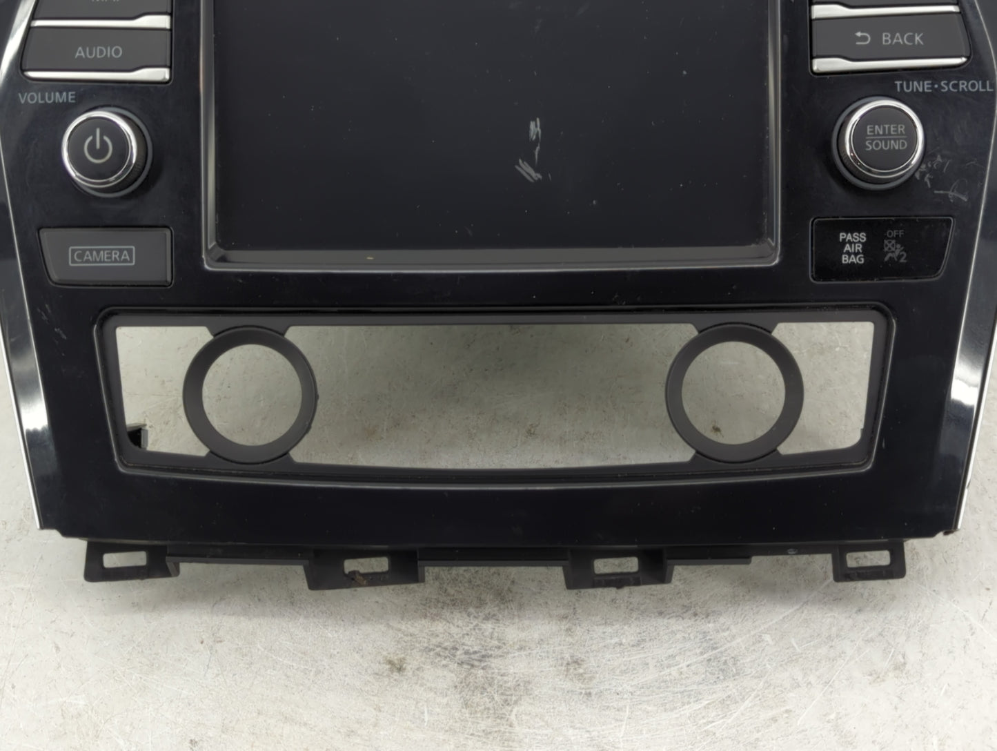 2016 Nissan Maxima Radio AM FM Cd Player Receiver Replacement P/N:25915 9DE0A Fits OEM Used Auto Parts - Oemusedautoparts1.c