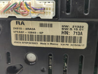 2016 Nissan Maxima Instrument Cluster Speedometer Gauges P/N:24810-4RA0A Fits OEM Used Auto Parts - Oemusedautoparts1.com