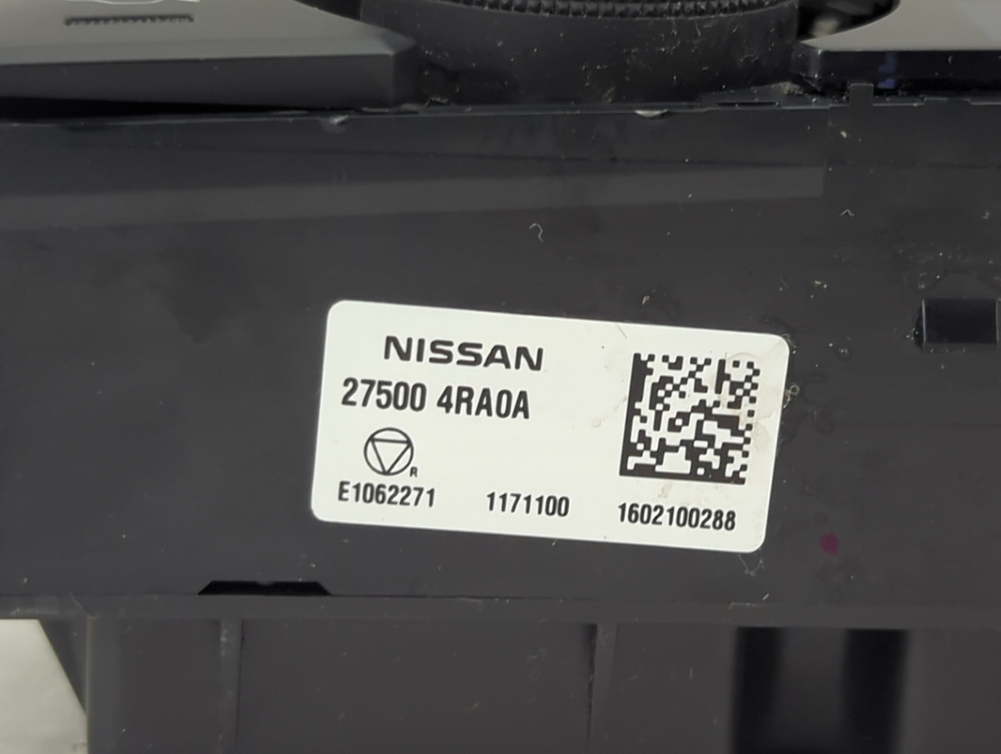 2016-2021 Nissan Maxima Climate Control Module Temperature AC/Heater Replacement P/N:27500 4RA0A Fits OEM Used Auto Parts - 