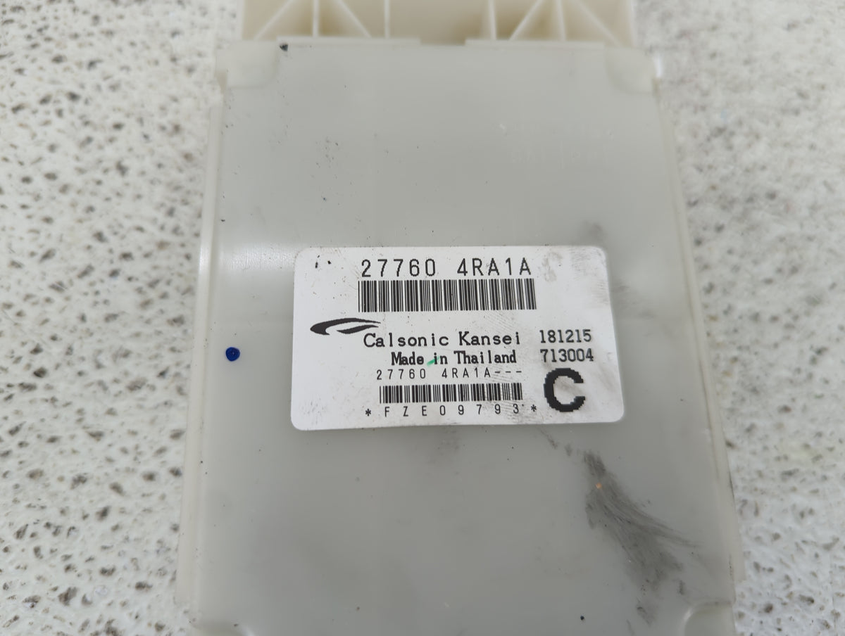Nissan Maxima Temperature Control Module 277604ra1a 1422161 - Oemusedautoparts1.com