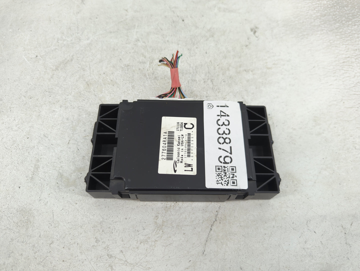 2016 Nissan Maxima Radio AM FM Cd Player Receiver Replacement P/N:277604RA1A 277604RA1A--A Fits OEM Used Auto Parts - Oemuse