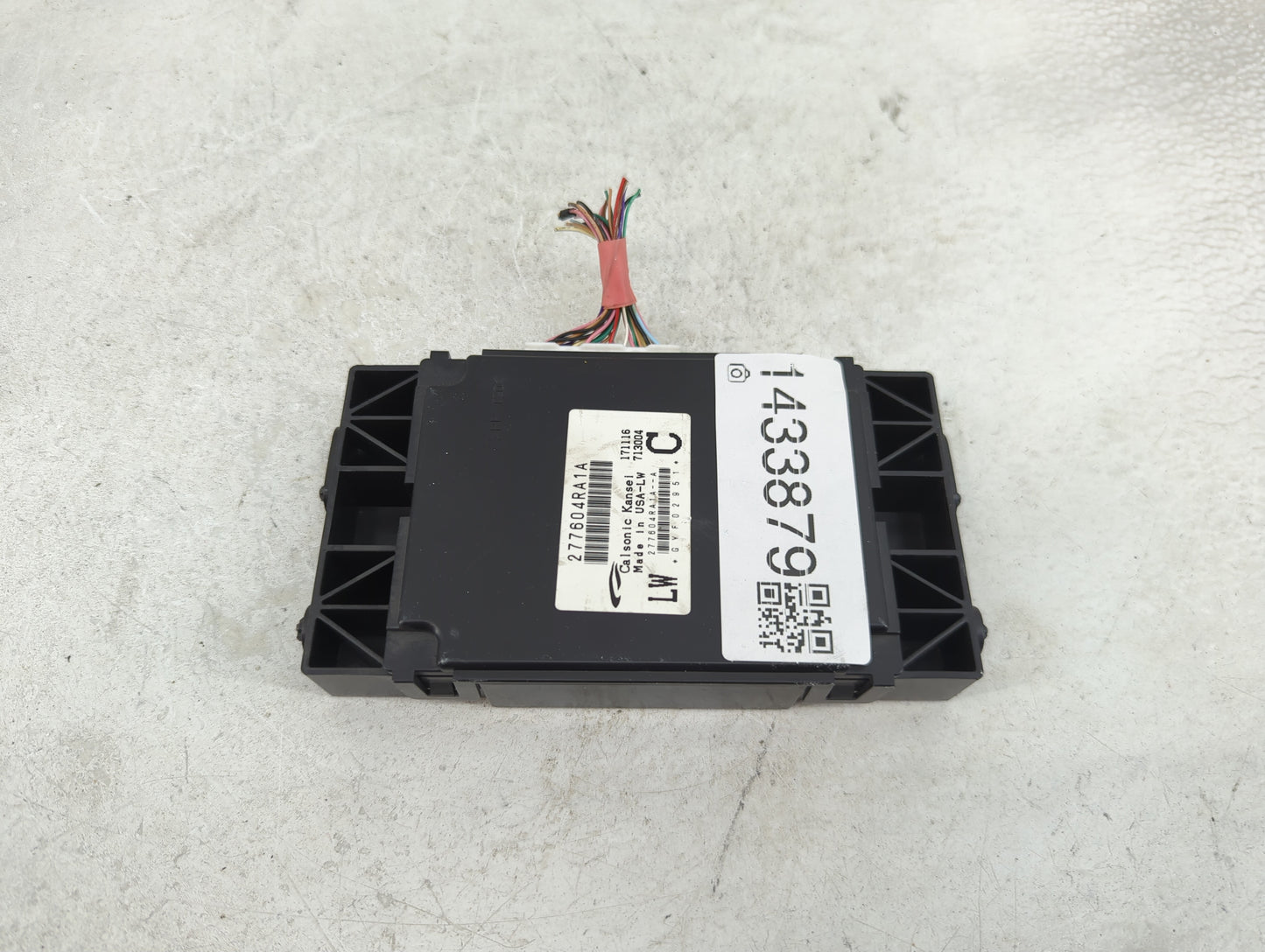 2016 Nissan Maxima Radio AM FM Cd Player Receiver Replacement P/N:277604RA1A 277604RA1A--A Fits OEM Used Auto Parts - Oemuse