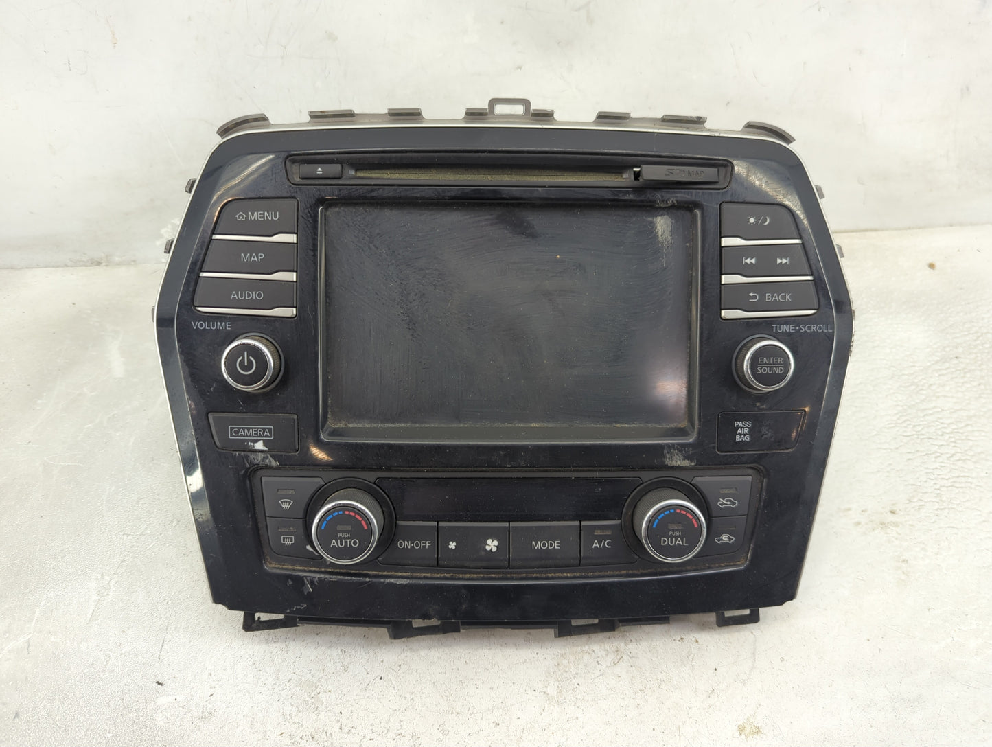 2017 Nissan Maxima Radio AM FM Cd Player Receiver Replacement P/N:25915 4RA0B Fits OEM Used Auto Parts - Oemusedautoparts1.c