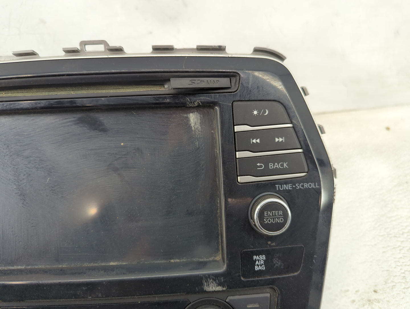 2017 Nissan Maxima Radio AM FM Cd Player Receiver Replacement P/N:25915 4RA0B Fits OEM Used Auto Parts - Oemusedautoparts1.c