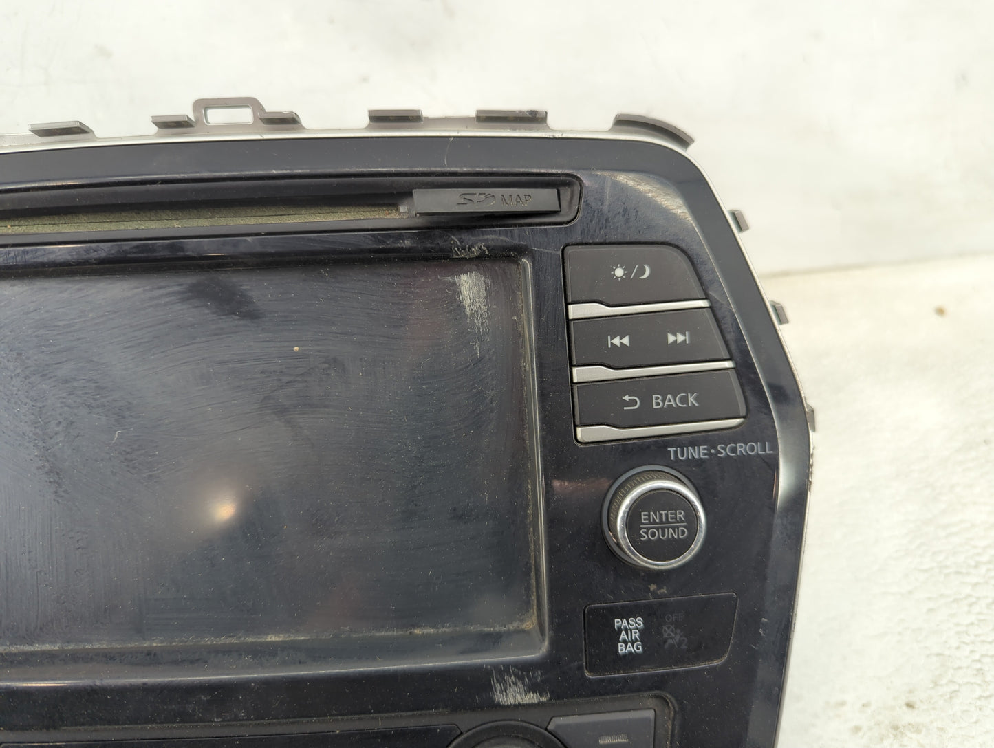 2017 Nissan Maxima Radio AM FM Cd Player Receiver Replacement P/N:25915 4RA0B Fits OEM Used Auto Parts - Oemusedautoparts1.c