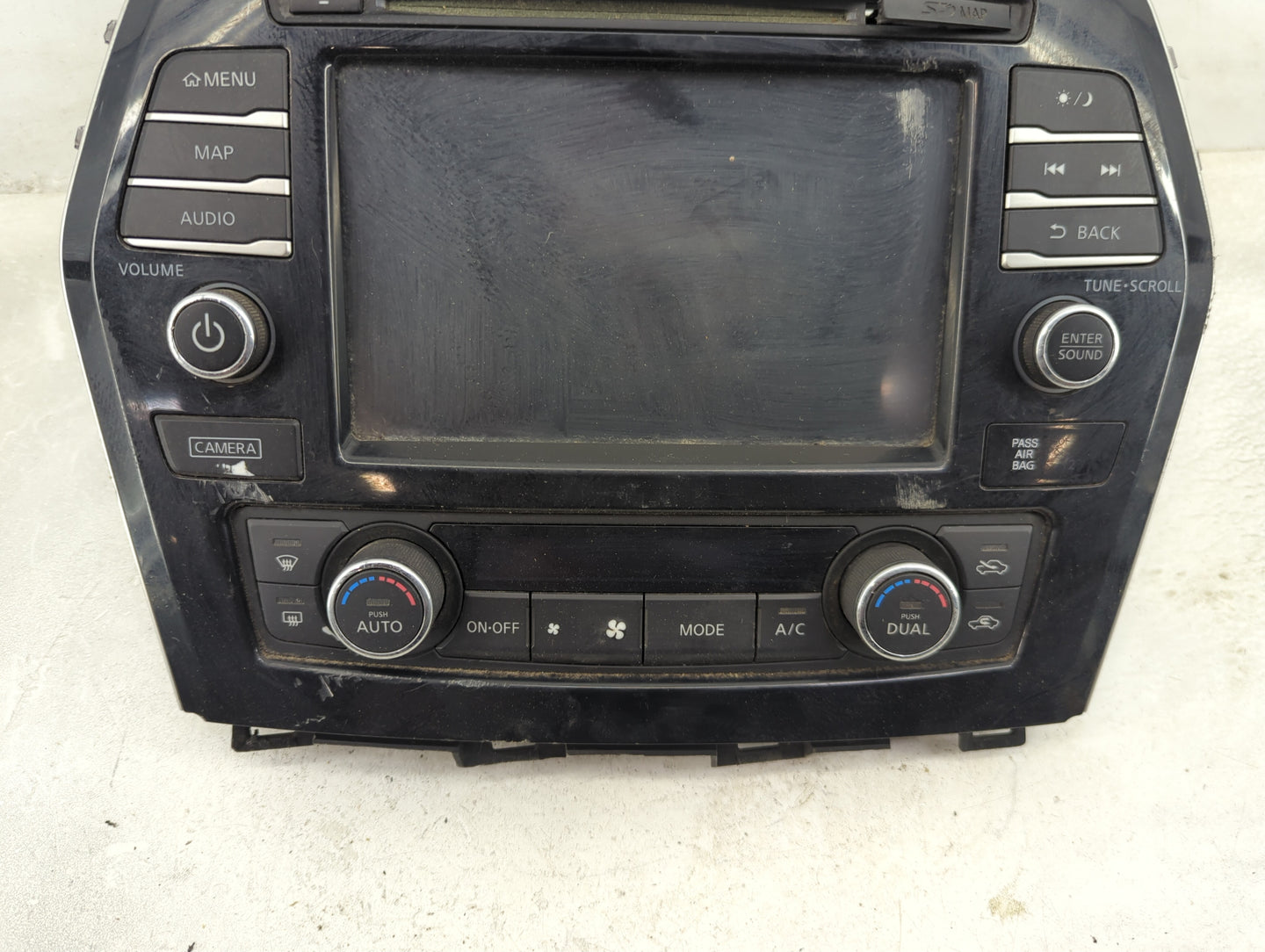 2017 Nissan Maxima Radio AM FM Cd Player Receiver Replacement P/N:25915 4RA0B Fits OEM Used Auto Parts - Oemusedautoparts1.c