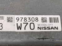 2016 Nissan Maxima PCM Engine Control Computer ECU ECM PCU OEM P/N:310F6 4BA0A Fits OEM Used Auto Parts - Oemusedautoparts1.