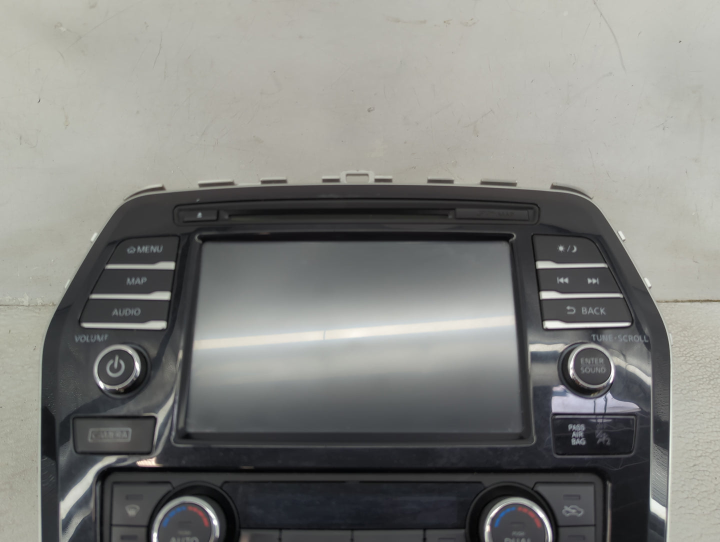 2016 Nissan Maxima Radio AM FM Cd Player Receiver Replacement P/N:259154RA1A QY-8150 Fits OEM Used Auto Parts - Oemusedautop