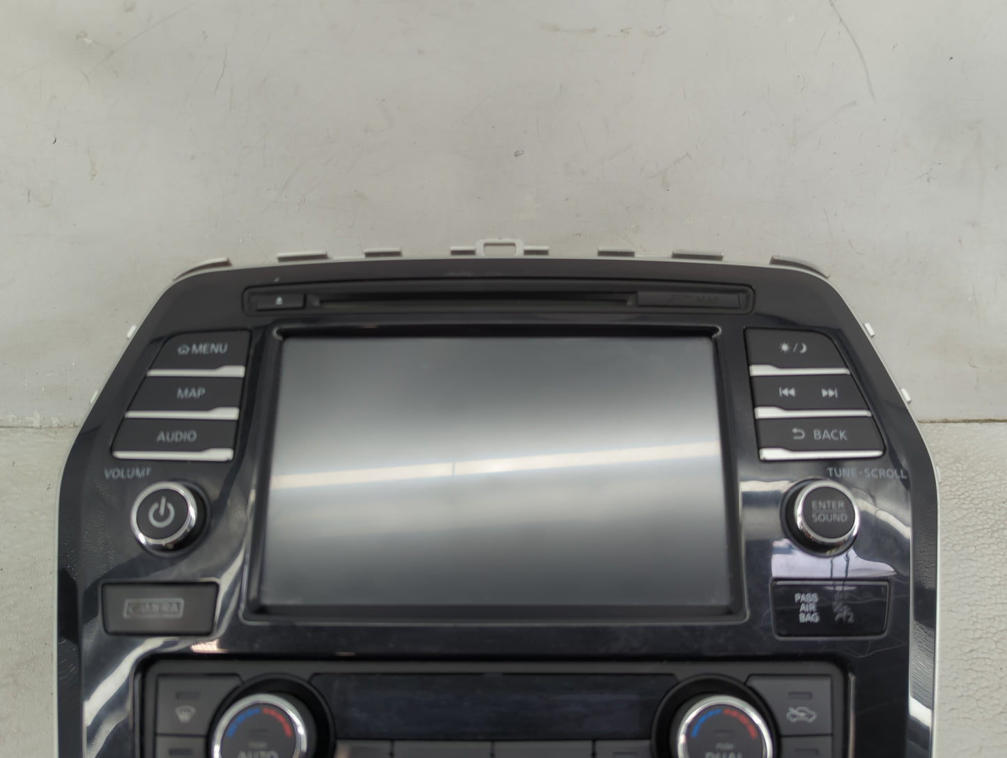 2016 Nissan Maxima Radio AM FM Cd Player Receiver Replacement P/N:259154RA1A QY-8150 Fits OEM Used Auto Parts - Oemusedautop