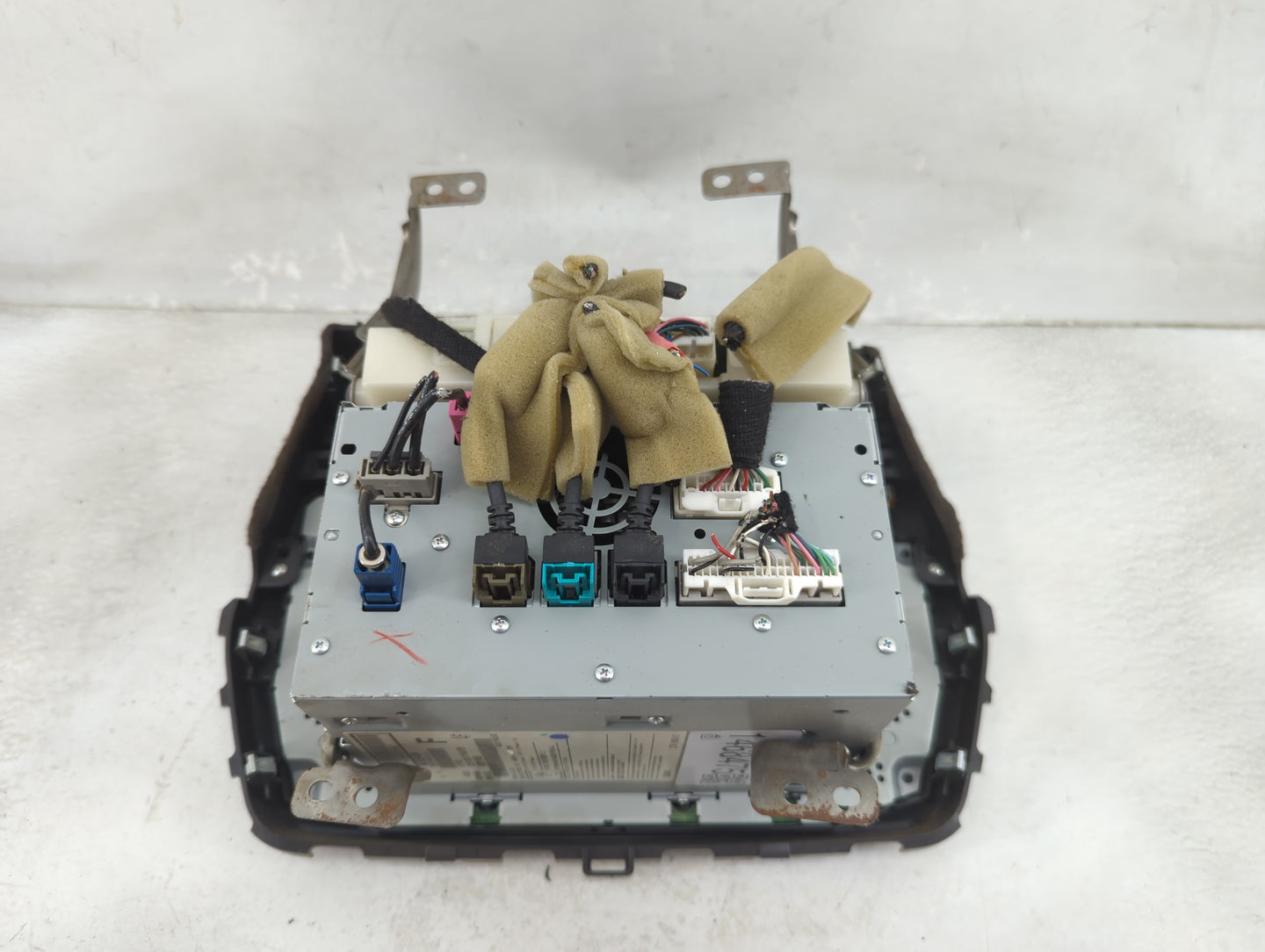 2016 Nissan Maxima Radio AM FM Cd Player Receiver Replacement P/N:259154RA1A QY-8150 Fits OEM Used Auto Parts - Oemusedautop