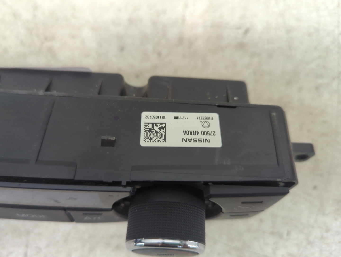 2016-2021 Nissan Maxima Climate Control Module Temperature AC/Heater Replacement P/N:27500 4RA0A Fits OEM Used Auto Parts - 