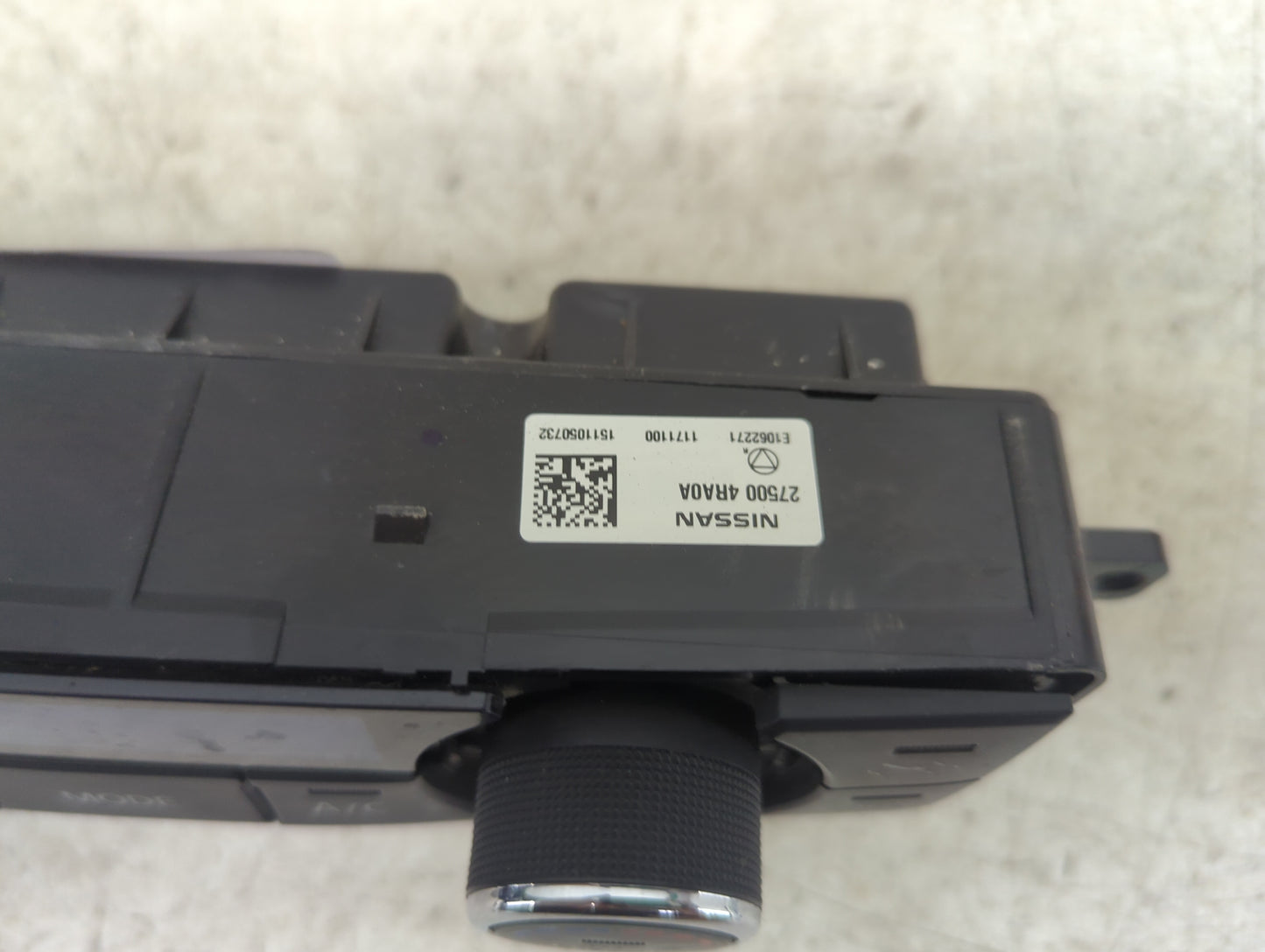 2016-2021 Nissan Maxima Climate Control Module Temperature AC/Heater Replacement P/N:27500 4RA0A Fits OEM Used Auto Parts - 