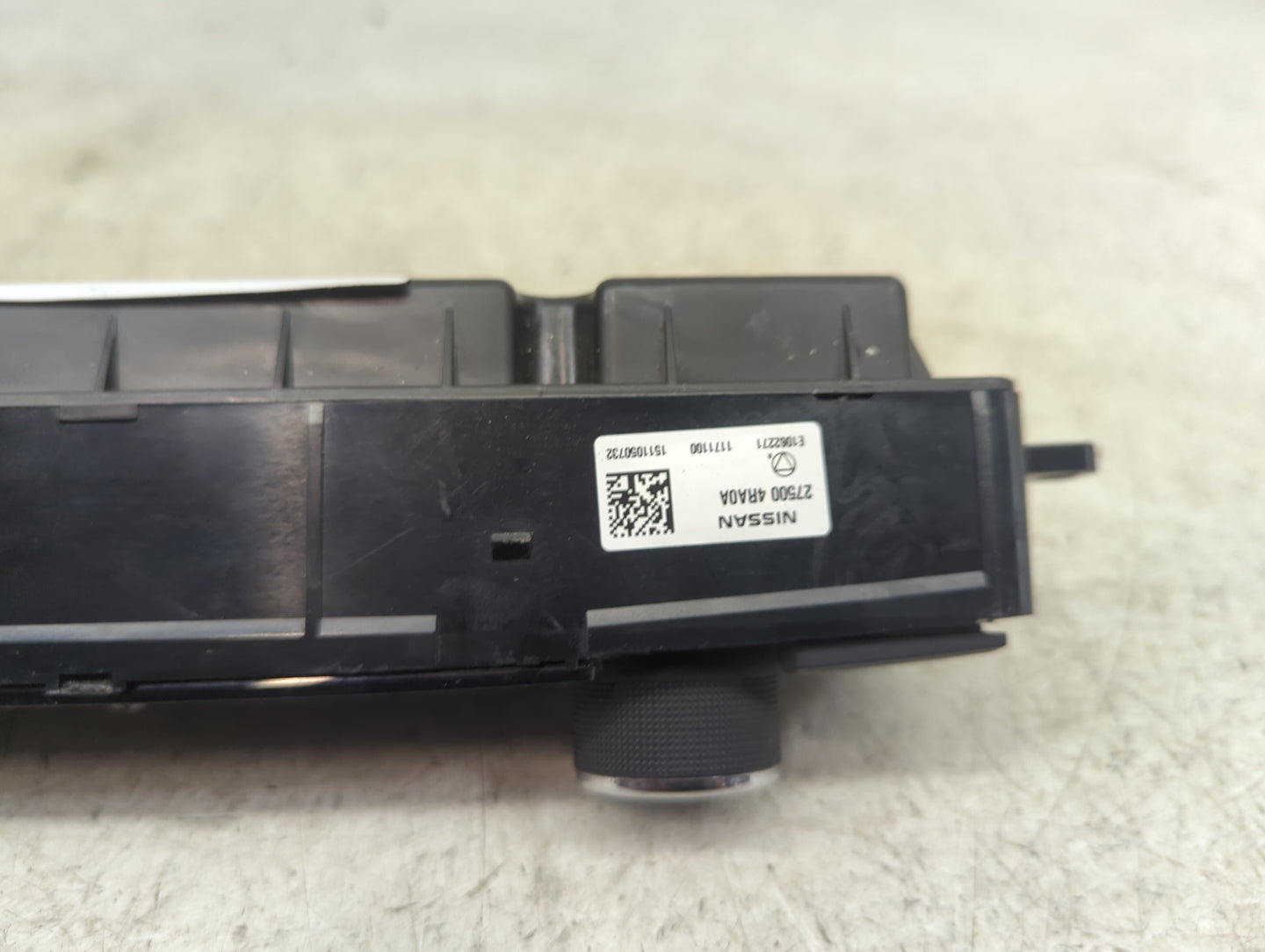 2016-2021 Nissan Maxima Climate Control Module Temperature AC/Heater Replacement P/N:27500 4RA0A Fits OEM Used Auto Parts - 