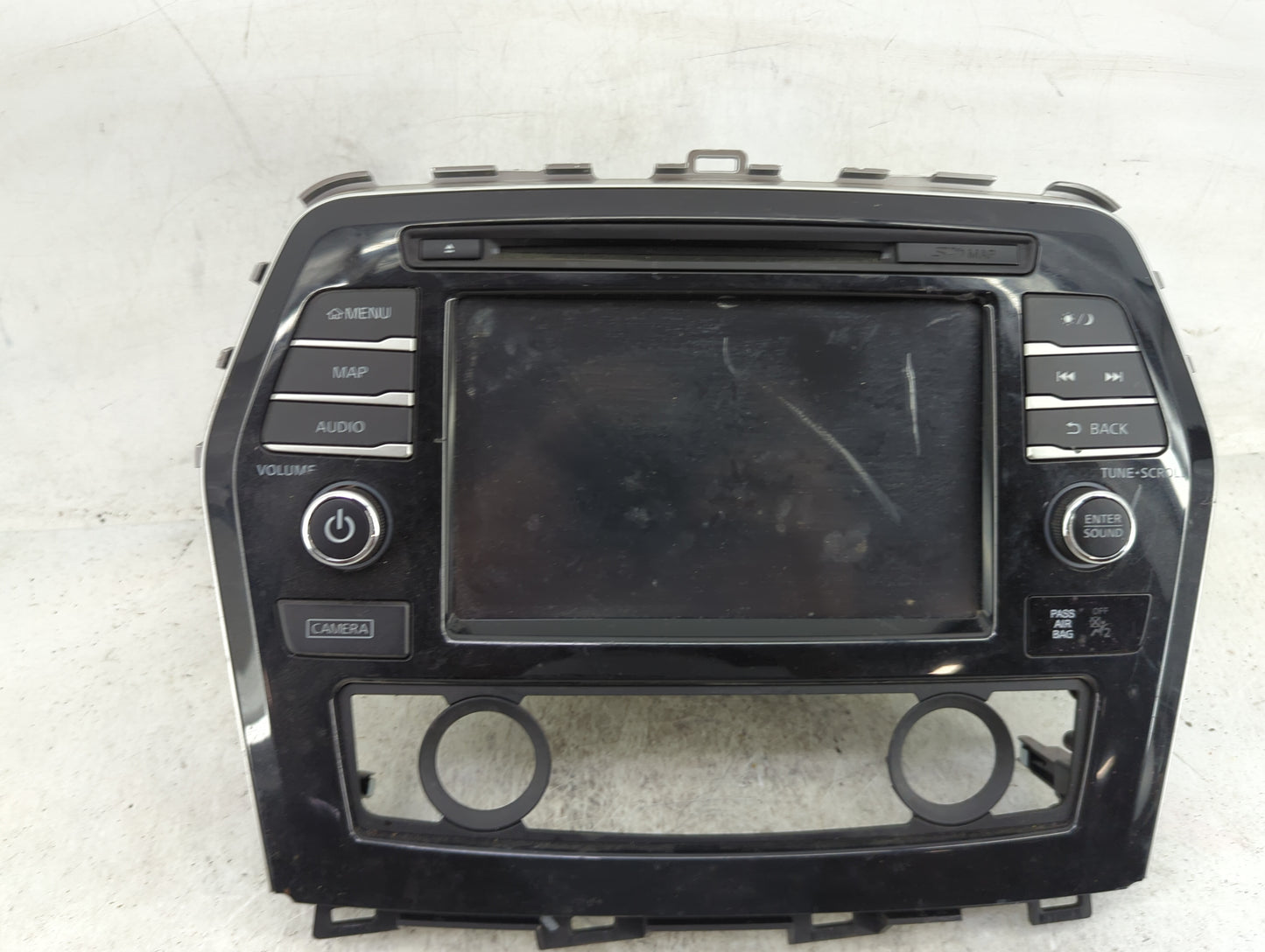 2016 Nissan Maxima Radio AM FM Cd Player Receiver Replacement P/N:25915 4RA1B QY-8150 Fits OEM Used Auto Parts - Oemusedauto