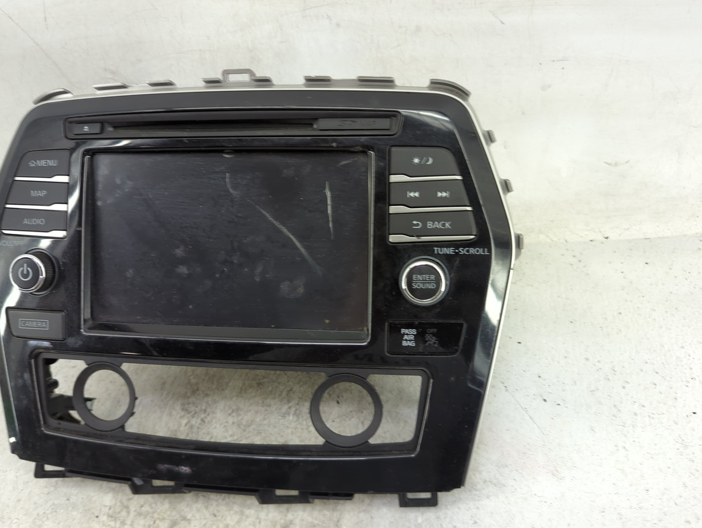 2016 Nissan Maxima Radio AM FM Cd Player Receiver Replacement P/N:25915 4RA1B QY-8150 Fits OEM Used Auto Parts - Oemusedauto