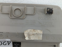 2016 Nissan Maxima Overhead Roof Console Beige - Oemusedautoparts1.com
