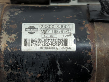 2016-2021 Nissan Maxima Car Starter Motor Solenoid OEM P/N:M001T68781ZC 23300 8J001 Fits OEM Used Auto Parts