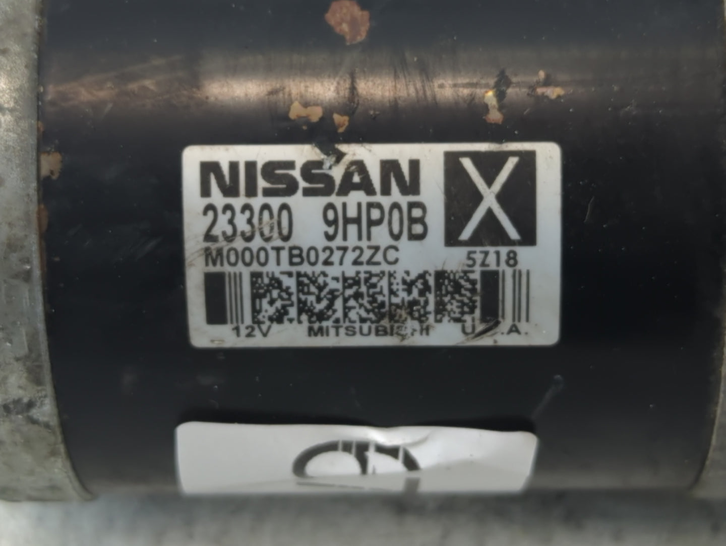 2016-2021 Nissan Maxima Car Starter Motor Solenoid OEM P/N:23300 9HP0B Fits Fits 2015 2016 2017 2018 2019 2020 2021 2022 OEM
