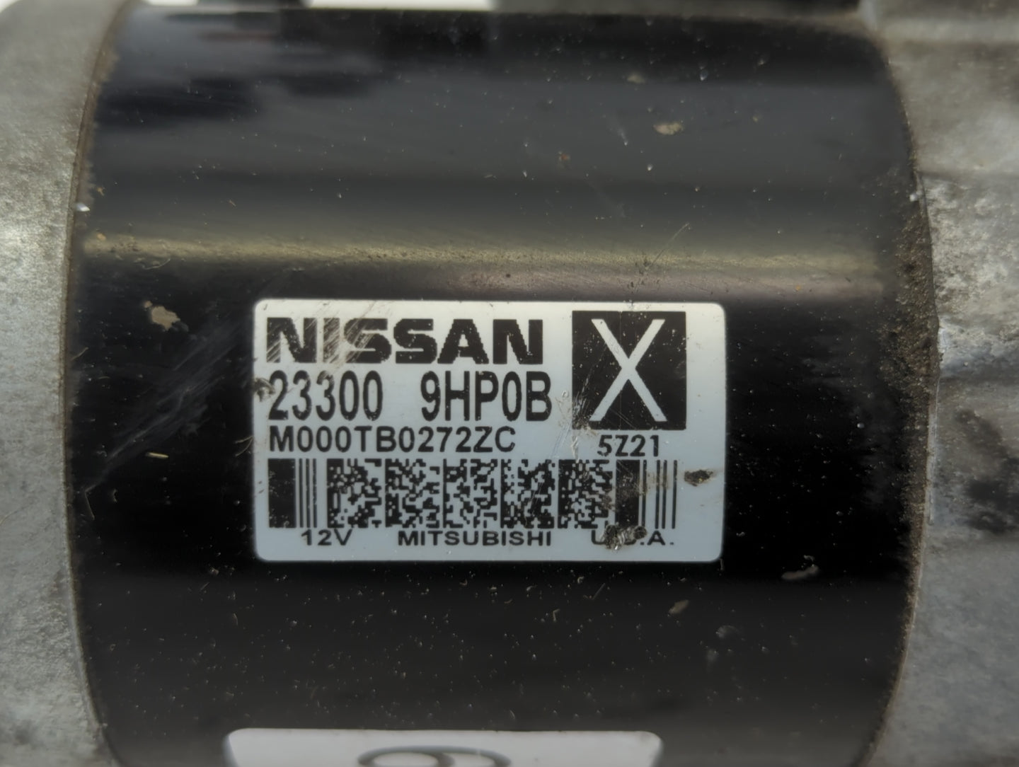 2016-2021 Nissan Maxima Car Starter Motor Solenoid OEM P/N:M000TB0272ZC 23300 9HP0B Fits OEM Used Auto Parts - Oemusedautopa