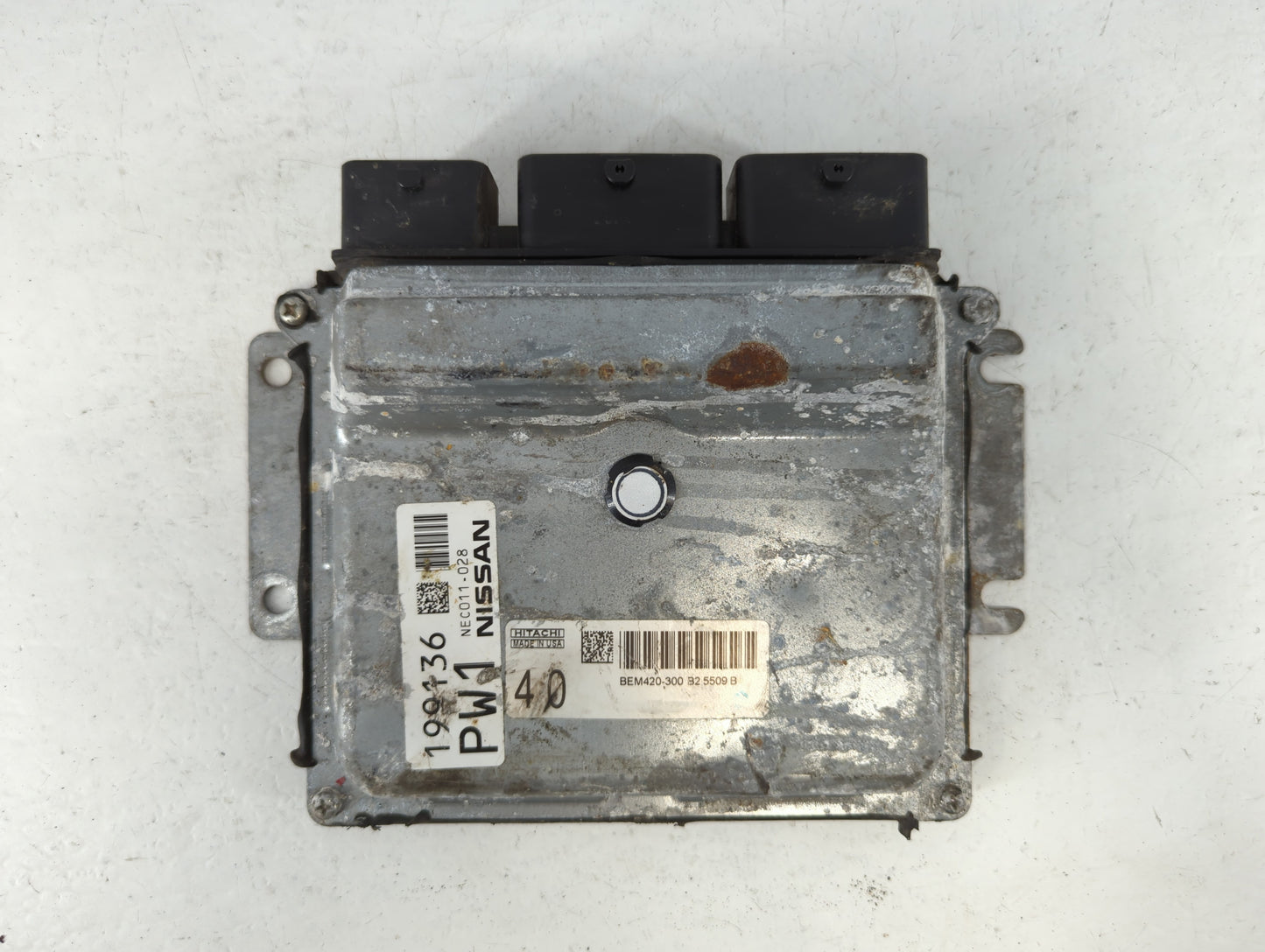 2016-2017 Nissan Maxima PCM Engine Control Computer ECU ECM PCU OEM P/N:NEC011-028 Fits Fits 2015 2016 2017 OEM Used Auto Pa