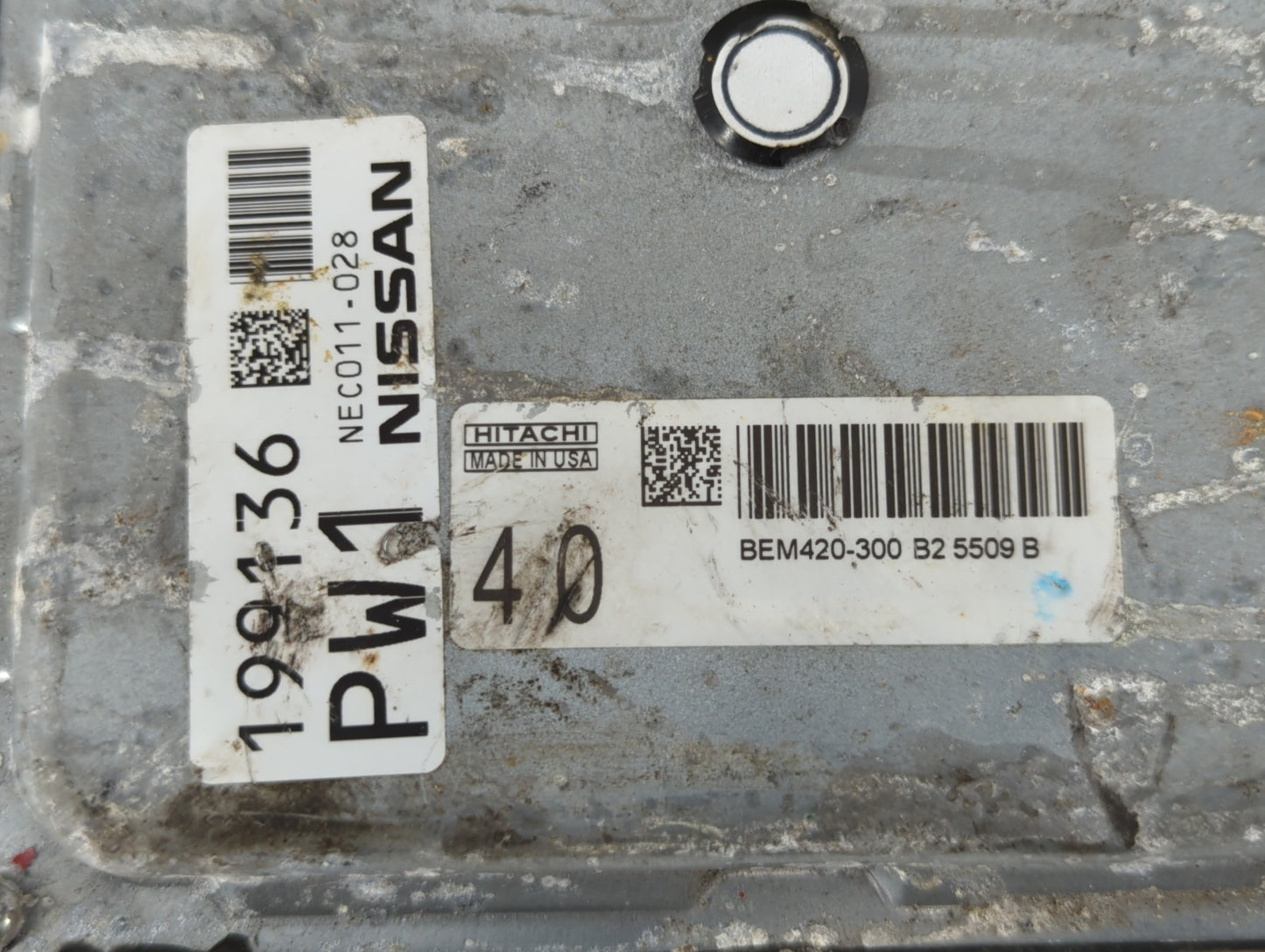 2016-2017 Nissan Maxima PCM Engine Control Computer ECU ECM PCU OEM P/N:NEC011-028 Fits Fits 2015 2016 2017 OEM Used Auto Pa