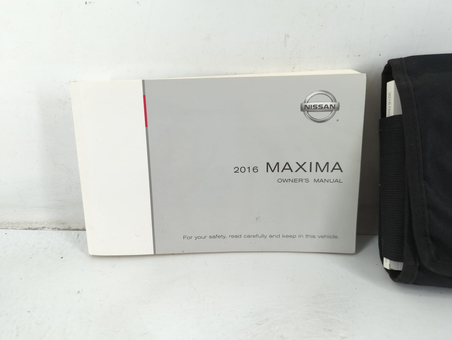 2016 Nissan Maxima Owners Manual Book Guide P/N:OM16EA OA36U0 OEM Used Auto Parts - Oemusedautoparts1.com
