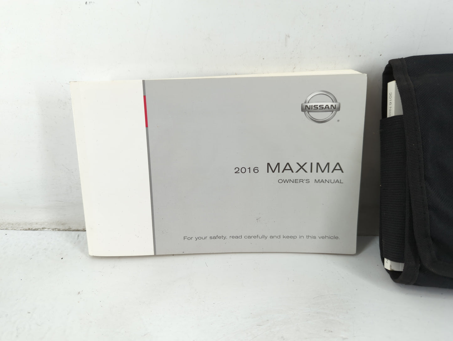 2016 Nissan Maxima Owners Manual Book Guide P/N:OM16EA OA36U0 OEM Used Auto Parts - Oemusedautoparts1.com