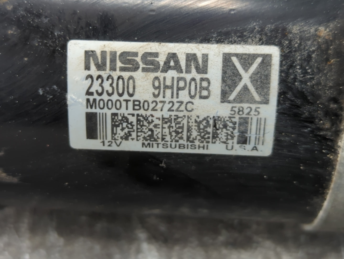 2016-2021 Nissan Maxima Car Starter Motor Solenoid OEM P/N:23300 9HP0B Fits Fits 2015 2016 2017 2018 2019 2020 2021 2022 OEM