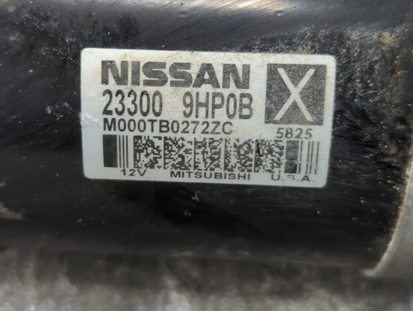 2016-2021 Nissan Maxima Car Starter Motor Solenoid OEM P/N:23300 9HP0B Fits Fits 2015 2016 2017 2018 2019 2020 2021 2022 OEM
