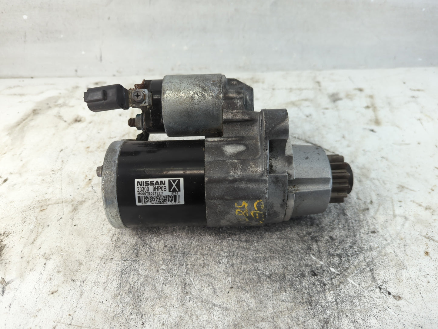 2016-2021 Nissan Maxima Car Starter Motor Solenoid OEM P/N:23300 9HP0B Fits Fits 2015 2016 2017 2018 2019 2020 2021 2022 OEM
