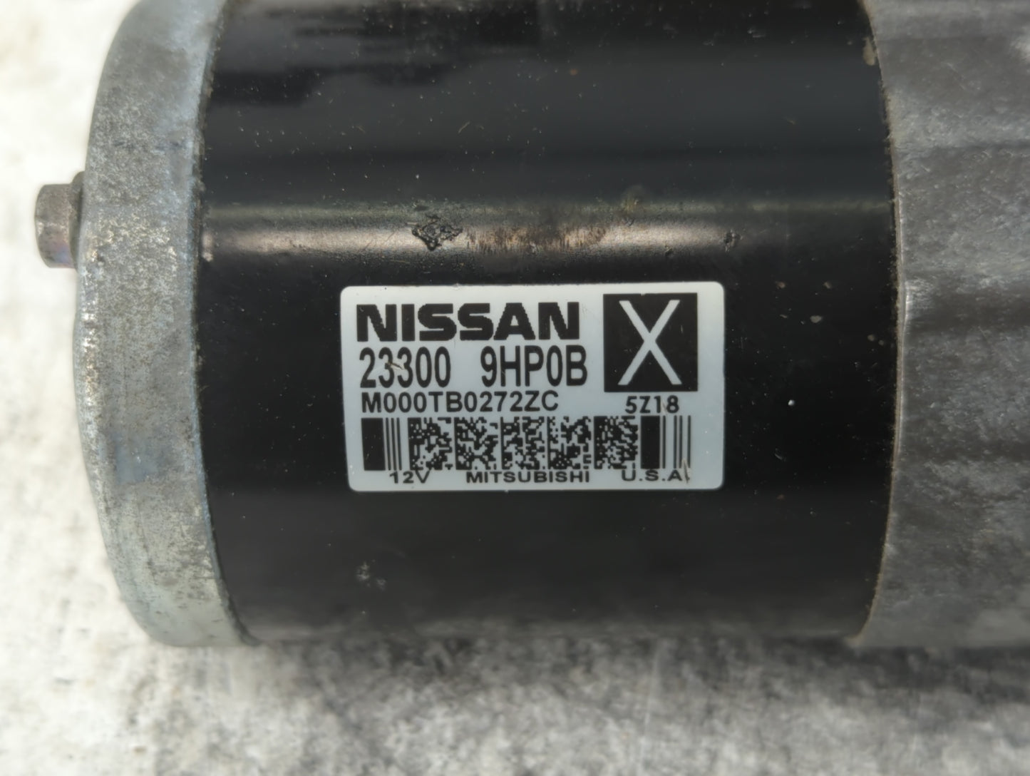 2016-2021 Nissan Maxima Car Starter Motor Solenoid OEM P/N:23300 9HP0B Fits Fits 2015 2016 2017 2018 2019 2020 2021 2022 OEM