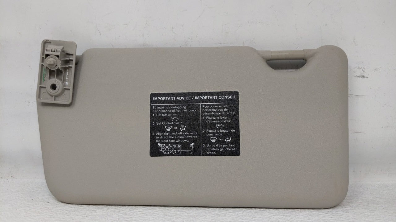 2015-2019 Nissan Micra Sun Visor Shade Replacement Passenger Right Mirror Fits Fits 2015 2016 2017 2018 2019 OEM Used Auto P