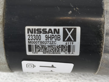 2015-2022 Nissan Murano Car Starter Motor Solenoid OEM P/N:23300 9HP0B Fits Fits 2015 2016 2017 2018 2019 2020 2021 2022 OEM Used Auto Parts