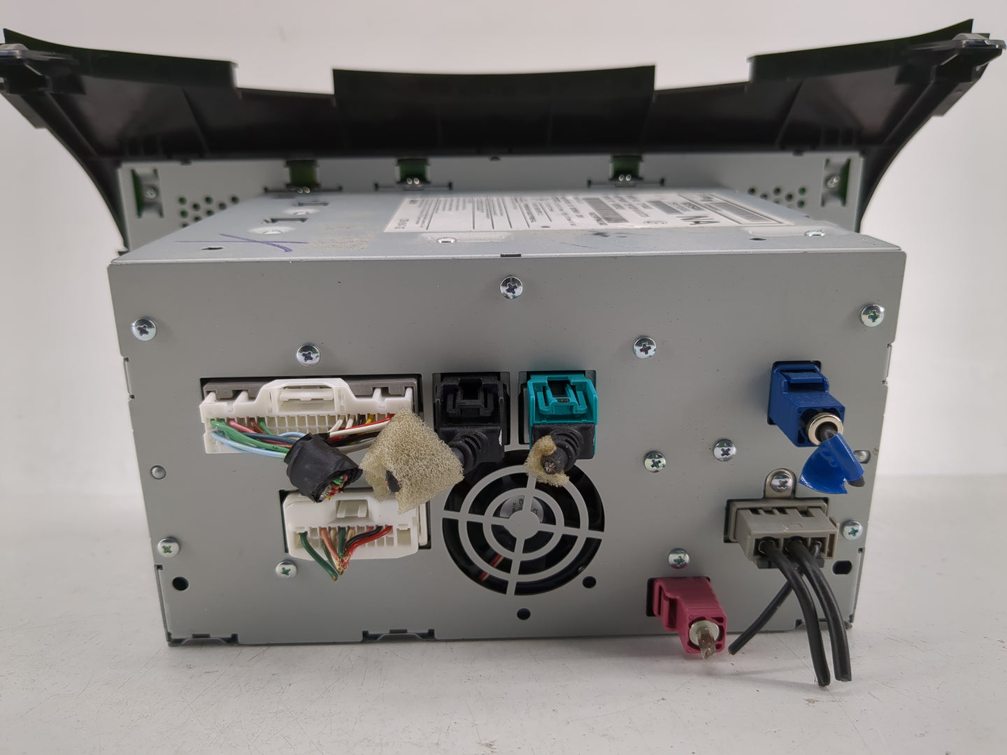 2016-2017 Nissan Murano Radio AM FM Cd Player Receiver Replacement P/N:25915 9UA0A Fits Fits 2016 2017 OEM Used Auto Parts -