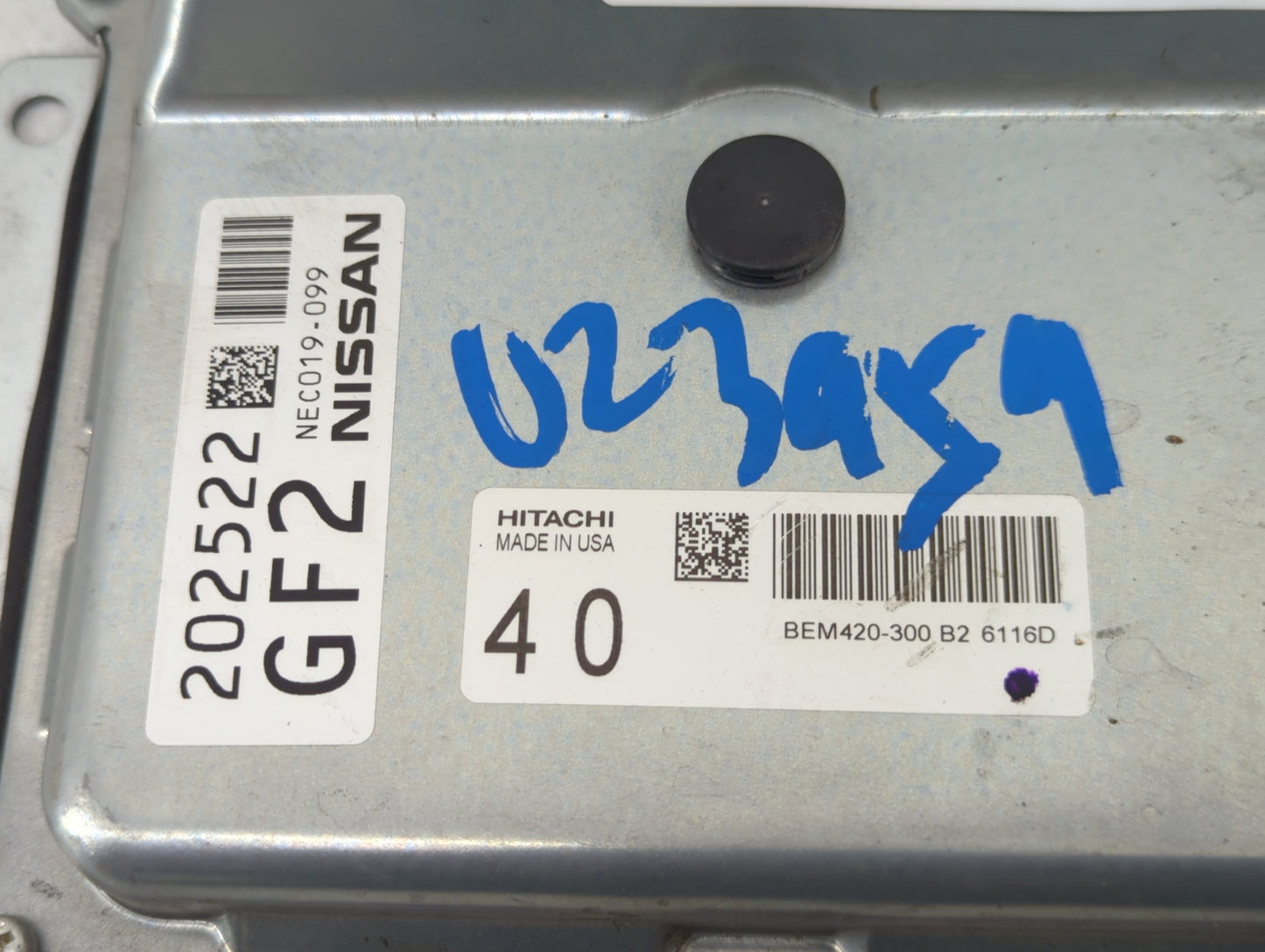 2015-2017 Nissan Murano PCM Engine Control Computer ECU ECM PCU OEM P/N:NEC019-099 Fits Fits 2015 2016 2017 OEM Used Auto Pa