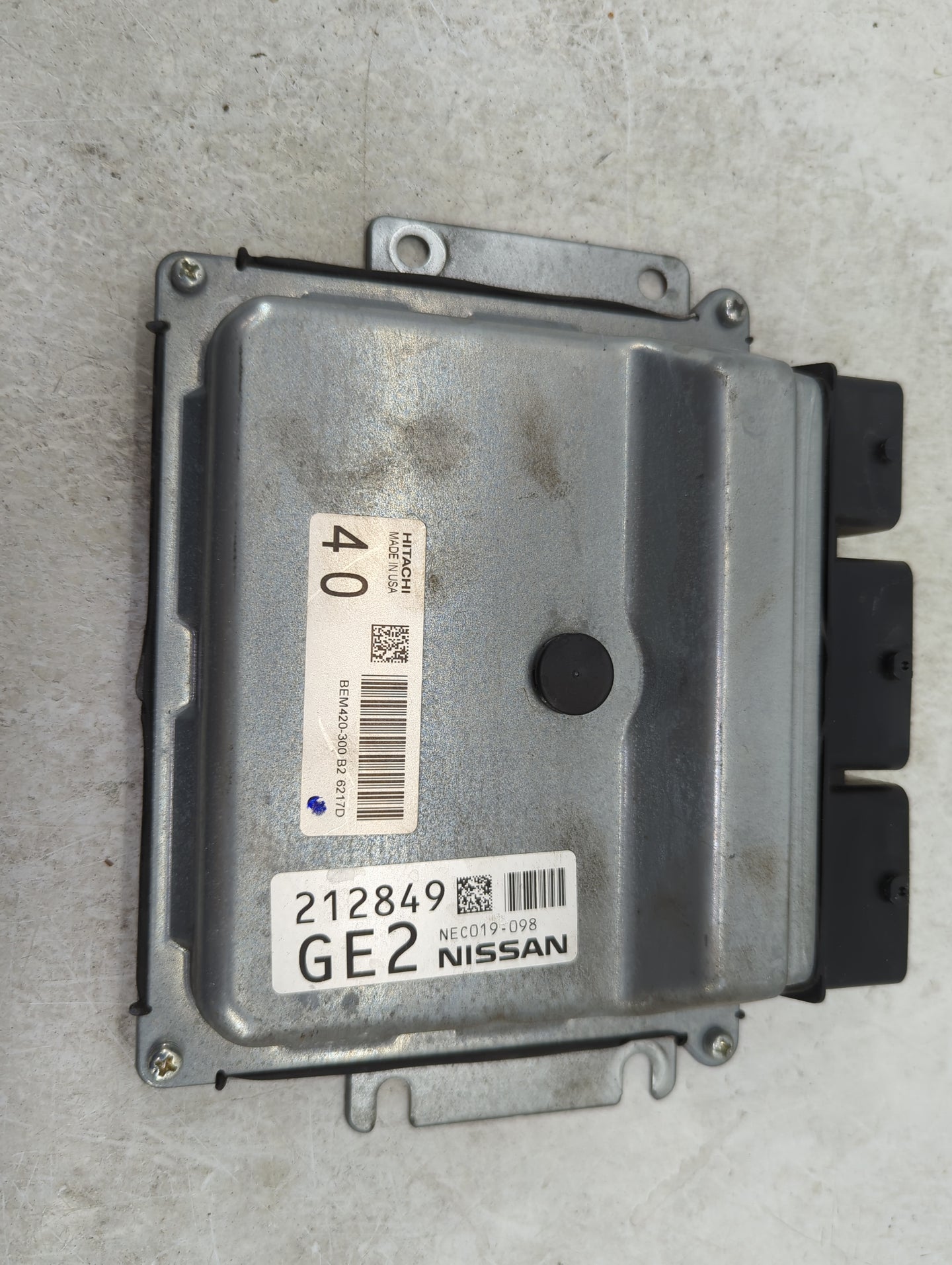 2015-2017 Nissan Murano PCM Engine Control Computer ECU ECM PCU OEM P/N:BEM420-300 NEC019-098 Fits Fits 2015 2016 2017 OEM U